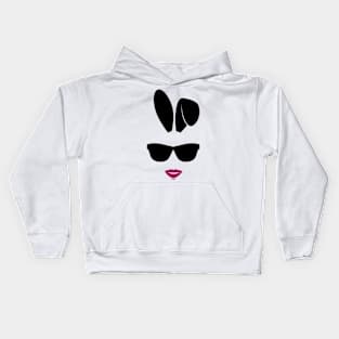 Cool bunny Kids Hoodie